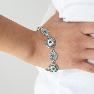 3+/$5 ea. Secret Garden Glamour - Blue